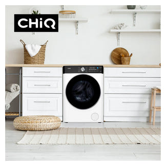 CHiQ 10kg Front Load Washing Machine - White