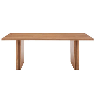 Cleo 210cm Timber Dining Table - Natural