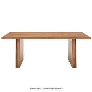 Cleo 240cm Timber Dining Table - Natural