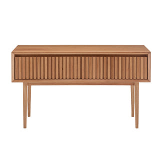 Cleo 130cm 2 Drawer Timber Hall Table - Natural
