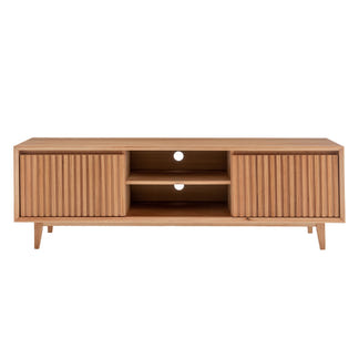 Cleo 1800mm Timber Entertainment Unit - Natural
