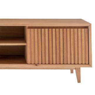 Cleo 1800mm Timber Entertainment Unit - Natural