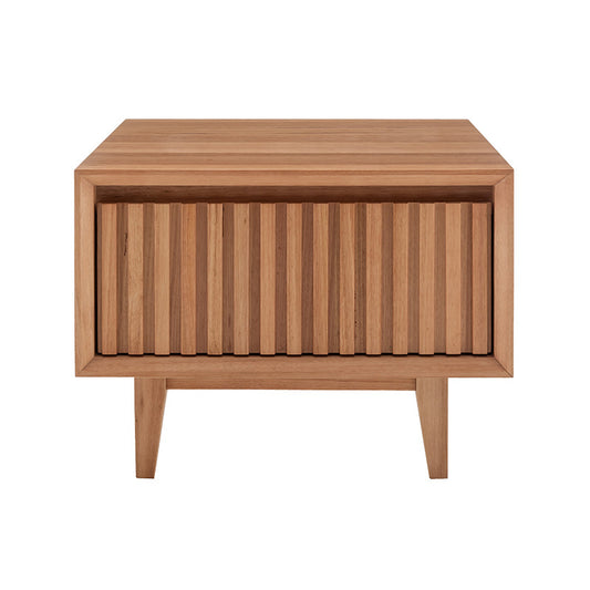 Cleo Single Drawer Lamp Table - Natural