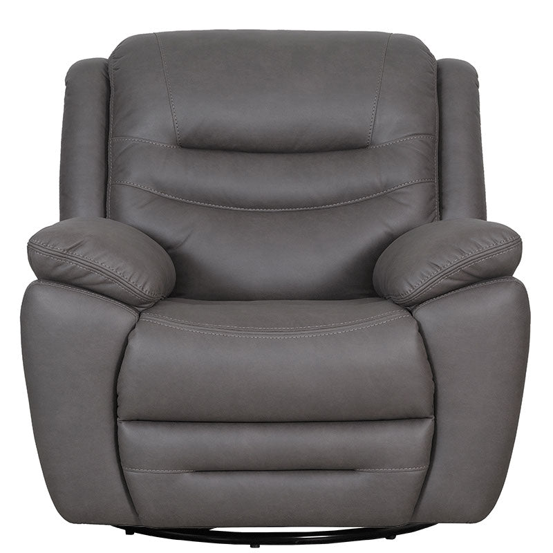 Cleveland Swivel Gliding Reclinerr - Suave Anchor Fabric