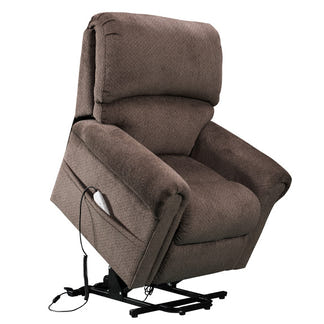 Clifton Dual Motor Fabric Lift Chair - Chocolate