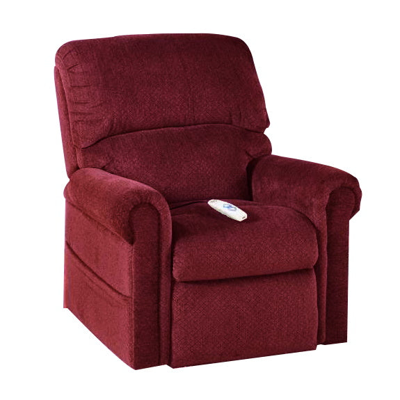 Clifton Lift & Recline Fabric Armchair - Wine