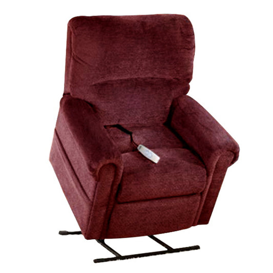 Clifton Lift & Recline Fabric Armchair - Wine