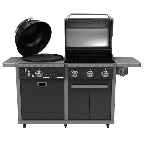 Coleman Revolution Dual Fuel Bbq Black Gloss