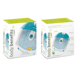 Conair Body Benefits Bubbling Hydro Spa Foot Bath - Blue
