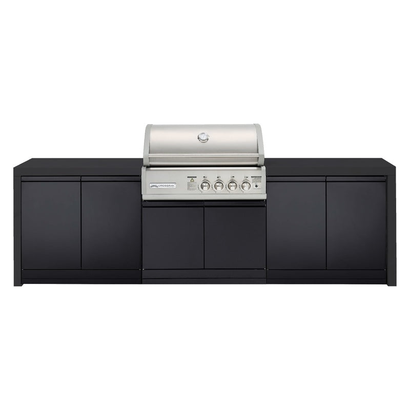 Crossray Premium 4B Outdoor Kitchens - Black
