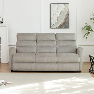 Echo 3 +1+1 Fabric Recliner Lounge Suite - Grey