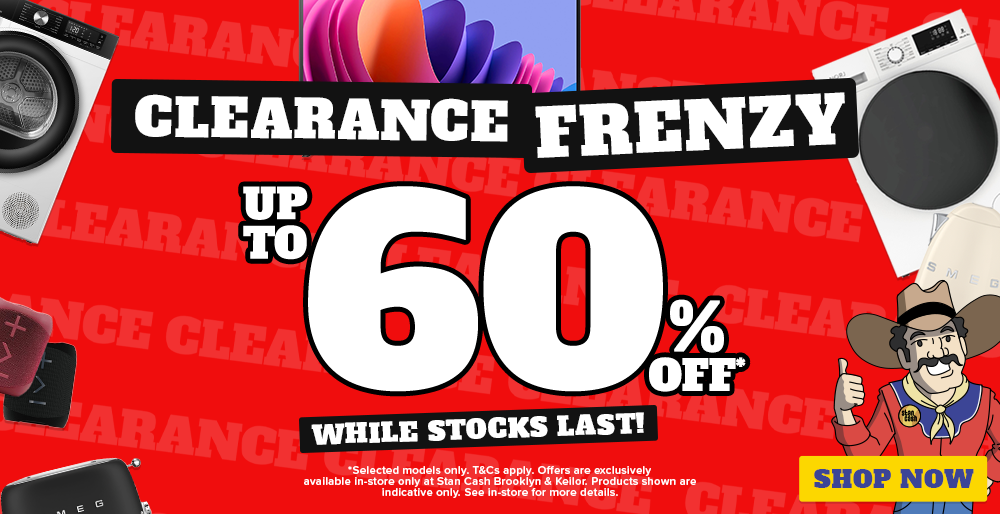 Up to 60% Off Clearance Frenzy