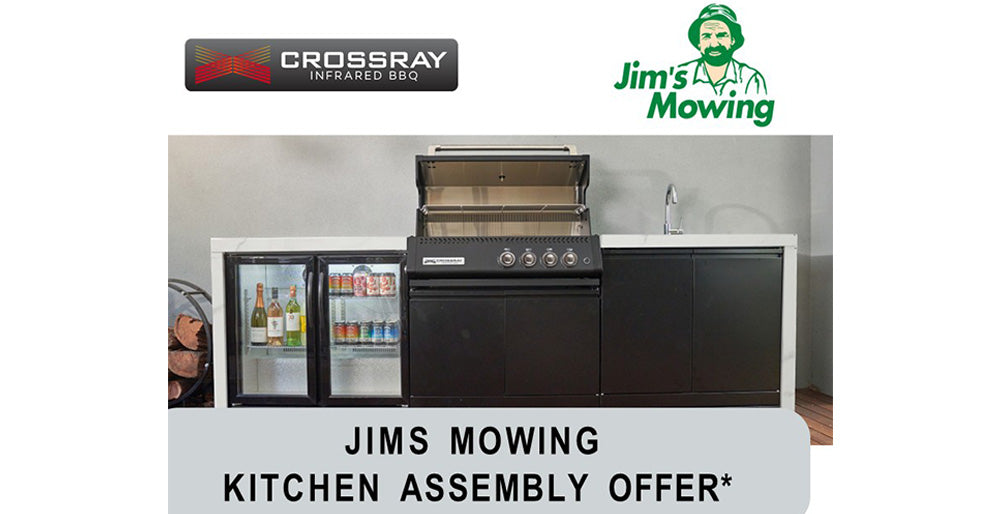 Buy a Crossray Outdoor Kitchen and Receive an Assembly Voucher