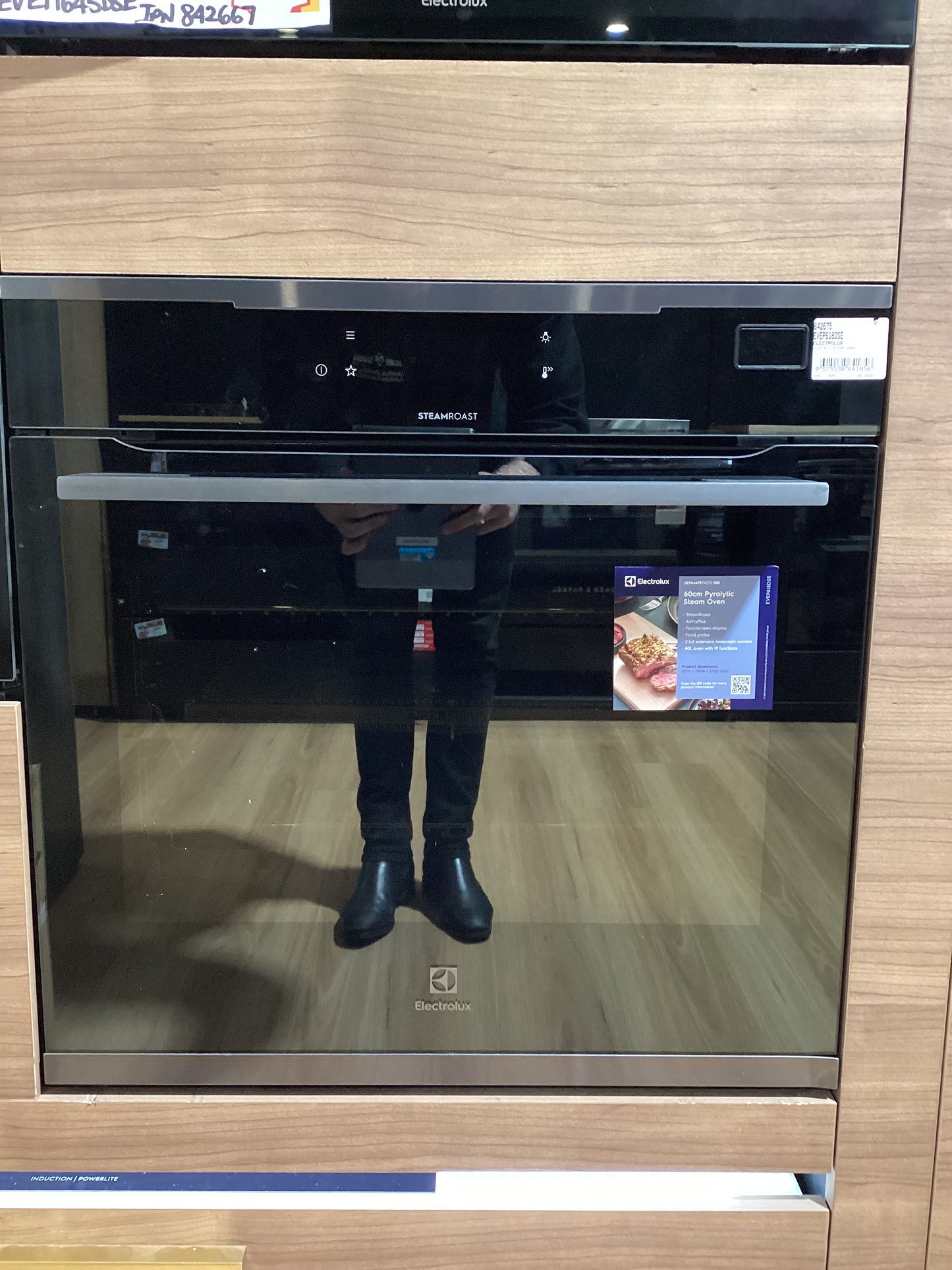 Electrolux UltimateTaste 900 60cm Built-In Electric Steam Oven - Dark Stainless Steel