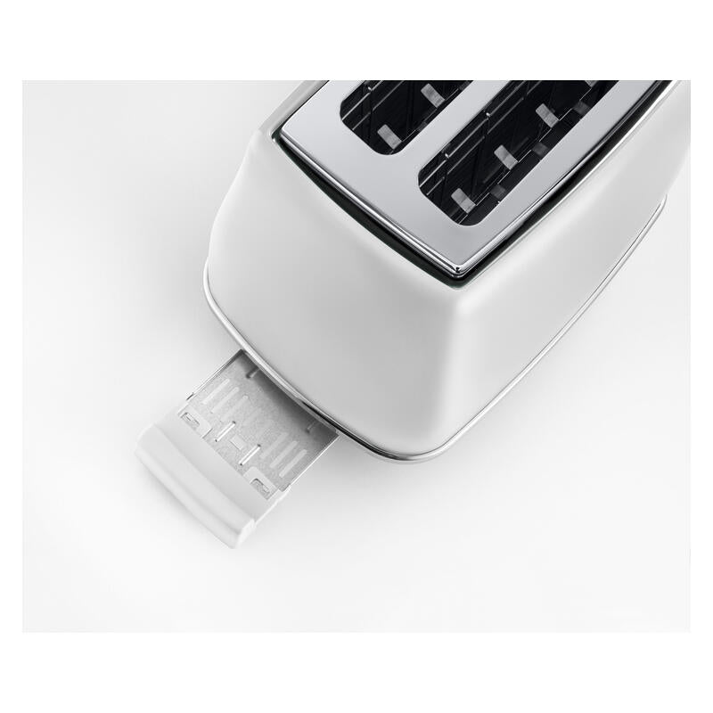 DeLonghi Icona Capitals 2 Slice Toaster - Helsinki White