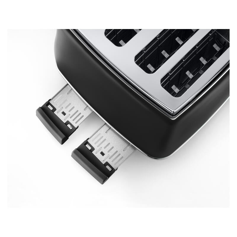 DeLonghi Icona Capitals 4-Slice Toaster - Auckland Black