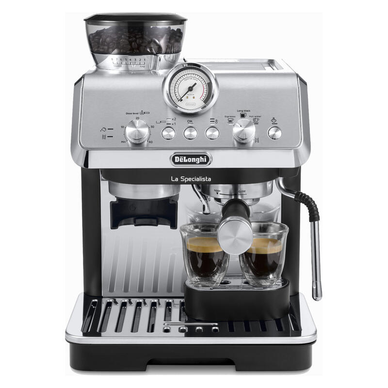 DeLonghi La Specialista Arte Manual Coffee Machine - Metal Black