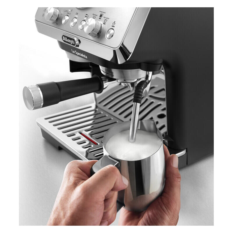DeLonghi La Specialista Arte Manual Coffee Machine - Metal Black