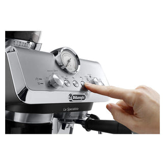 DeLonghi La Specialista Arte Manual Coffee Machine - Metal Black