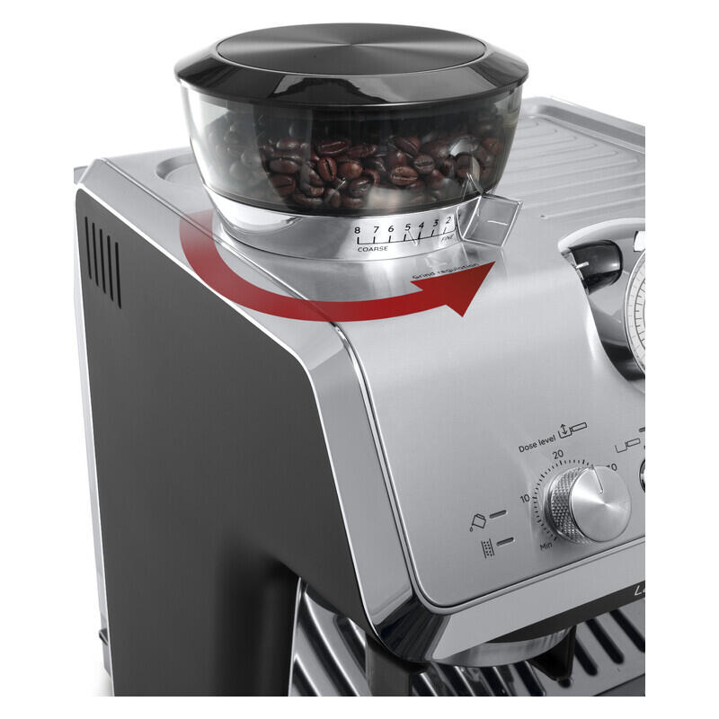 DeLonghi La Specialista Arte Manual Coffee Machine - Metal Black