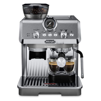 DeLonghi La Specialista Arte Evo Manual Coffee Machine with Cold Brew - Stainless Steel