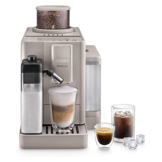 DeLonghi Rivelia Lite Fully Automatic Coffee Machine - Beige