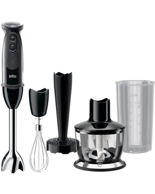 Braun MultiQuick 5 Vario Hand Blender 1000W - Black Grey