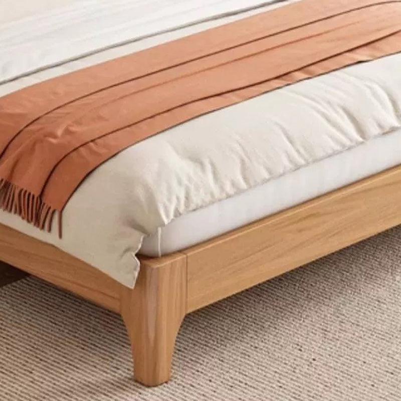 Dino King Single Timber Bed Base - Natural