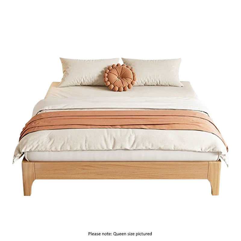 Dino Double Timber Bed Base - Natural