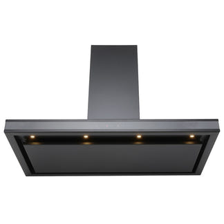 Schweigen 90cm Silent Canopy Rangehood for Moderate Cooking - Black