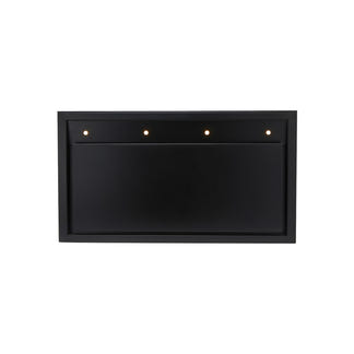 Schweigen 90cm Rangehood Canopy Silent Moderate Cooking - Black