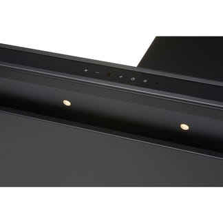 Schweigen 90cm Rangehood Canopy Silent Moderate Cooking - Black