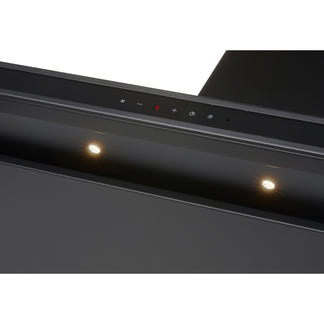 Schweigen 90cm Rangehood Canopy Silent Moderate Cooking - Black