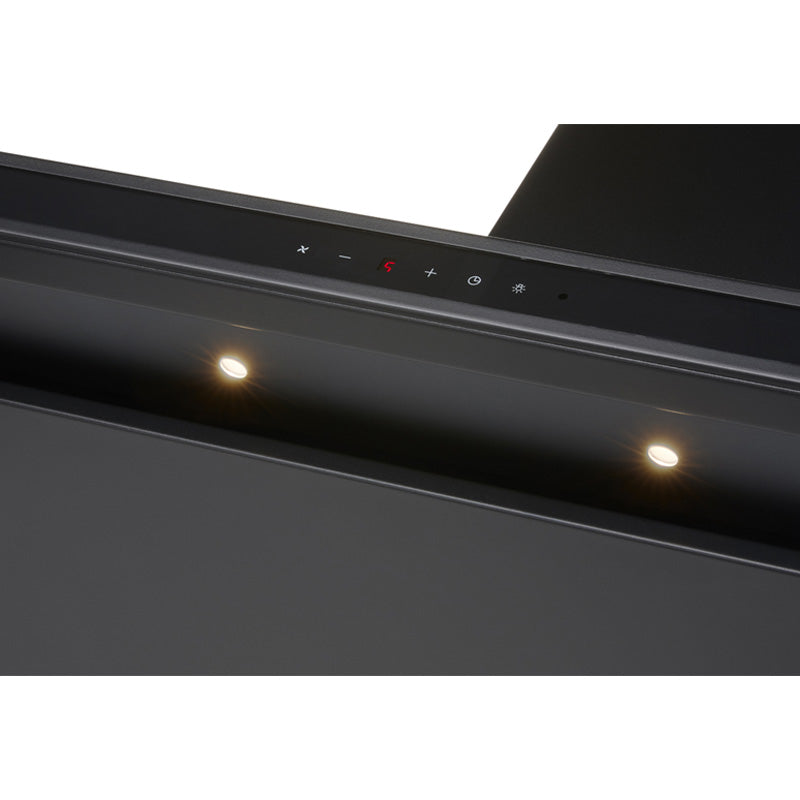 Schweigen 90cm Silent Canopy Rangehood for Moderate Cooking - Black