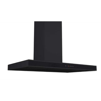 Schweigen 90cm Silent Canopy Rangehood for Moderate Cooking - Black