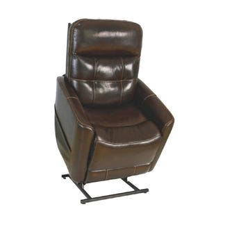 Theorem Ealing Lift & Recline Leather Armchair - Walnut
