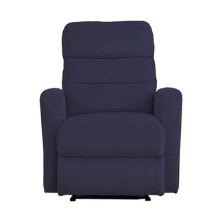 Echo 3 +1+1 Fabric Recliner Lounge Suite - Blue