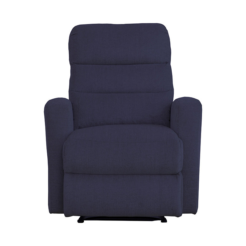 Echo 3 +1+1 Fabric Recliner Lounge Suite - Blue