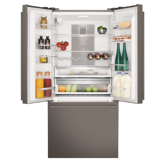 Electrolux 491L French Door Fridge Freezer with Water Dispenser - Dark Stainless Steel (UltimateTaste 700)
