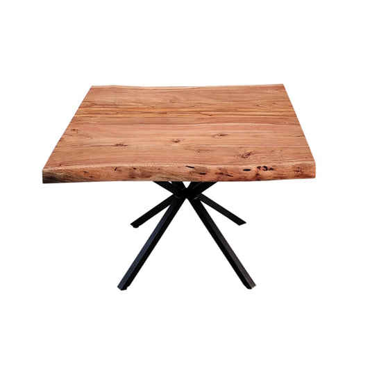 Elba Live Edge Medium Lamp Table - Natural/Black