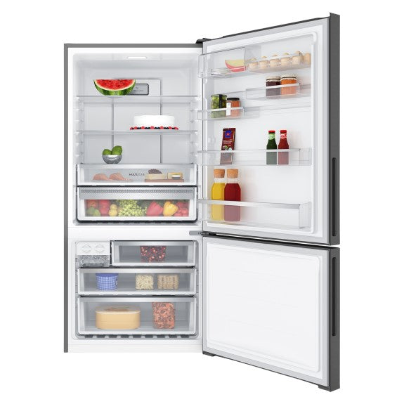 Electrolux 496L Bottom Mount Fridge Freezer - Matte Black (UltimateTaste 500)