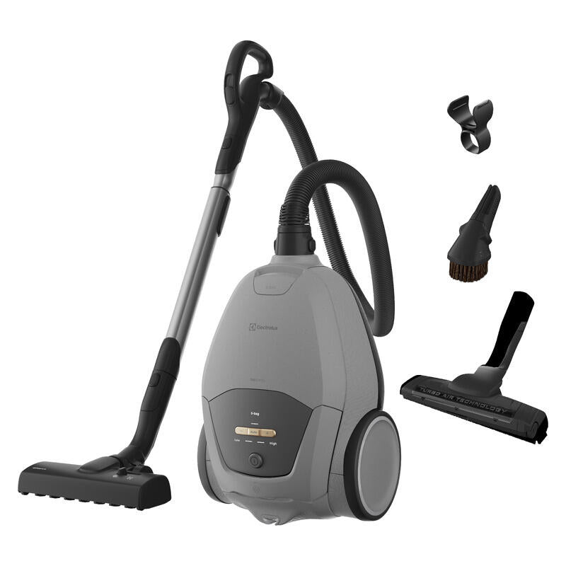 Electrolux Canister Bagged Vacuum Cleaner - Urban Grey