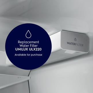 Electrolux 491L French Door Fridge Freezer with Water Dispenser - Dark Stainless Steel (UltimateTaste 700)