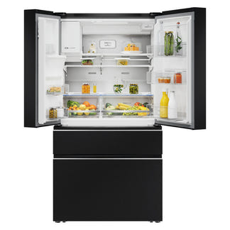 Electrolux 609L French Door Fridge Freezer with Ice & Water Dispenser - Matte Black (UltimateTaste 900)