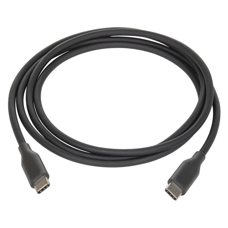 Electus 1.2m Black Silicone USB Type-C to USB Type-C Cable
