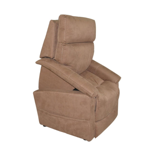 Theorem Eton Lift & Recline Fabric Amchair - Amber