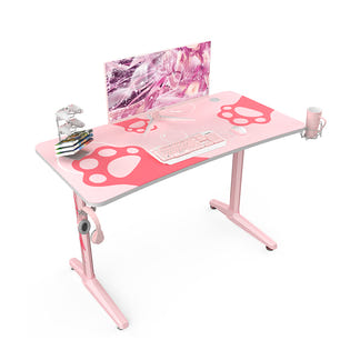 Eureka Ergonomic GIP-P47 Gaming Desk - Pink