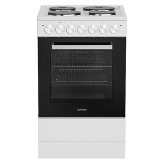 Euromaid 50cm Electric Freestanding Cooker - White