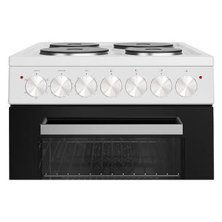 Euromaid 50cm Electric Freestanding Cooker - White