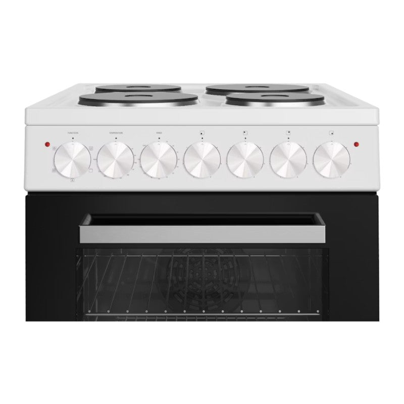 Euromaid 50cm Electric Freestanding Cooker - White
